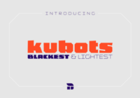 Kubots Font - Featured Image