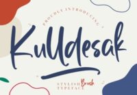 Kulldesak Font - Featured Image