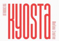 Kyosta Font - Featured Image
