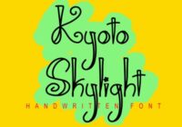 Kyoto Skylight Font - Featured Image