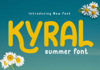 Kyral Font - Featured Image