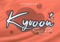 Kyroon Font - Featured Image