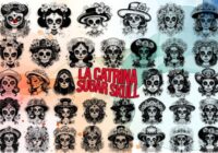 La Catrina Sugar Skull Font - Featured Image