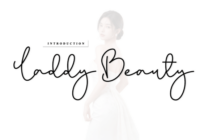 Laddy Beauty Font - Featured Image