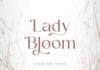 Lady Bloom Font - Featured Image