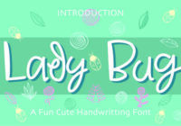 Lady Bug Font - Featured Image