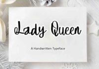 Lady Queen Font - Featured Image