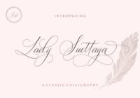 Lady Suettaya Font - Featured Image