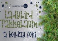Ladybird Tannenbaum Font - Featured Image