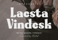Laesta Vindesk Font - Featured Image