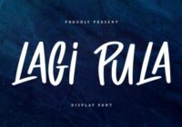 Lagi Pula Font - Featured Image