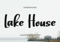 Lake House Font - Featured Image
