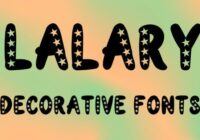 Lalary Font - Featured Image