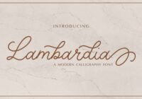 Lambardia Font - Featured Image