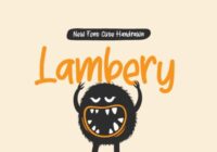 Lambery Font - Featured Image