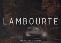 Lambourte Font - Featured Image