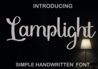 Lamplight Font - Featured Image