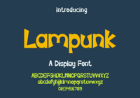 Lampunk Font - Featured Image