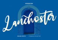 Lanchoster Font - Featured Image