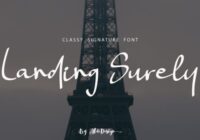 Landing Surely Font - Featured Image