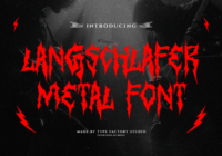 Langschlafer Font - Featured Image