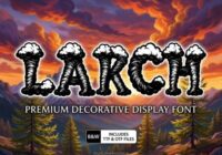 Larch Font - Featured Image