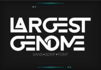 Largest Genome Font - Featured Image