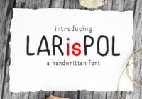 Larispol Font - Featured Image