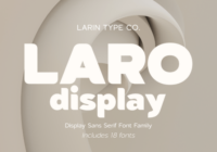 Laro Display Font - Featured Image