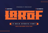 Larof Font - Featured Image