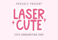 Laser Cute Font - Featured Image