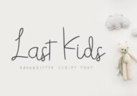 Last Kids Font - Featured Image