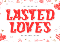 Lasted Loves Font - Featured Image
