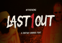 Lastone out Font - Featured Image