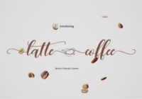 Latte Coffee Font - Featured Image