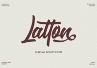 Latton Font - Featured Image