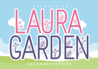 Laura Garden Font - Featured Image