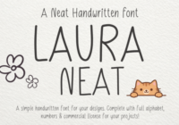 Laura Neat Font - Featured Image