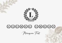 Laurel Crest Font - Featured Image