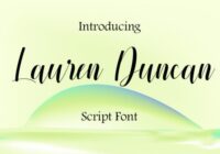 Lauren Duncan Font - Featured Image