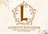 Laurentis Monogram Font - Featured Image