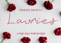 Lauries Font - Featured Image