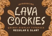 Lava Cookies Font - Featured Image