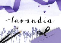Lavandia Font - Featured Image