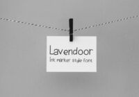 Lavendoor Font - Featured Image