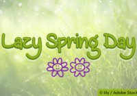 Lazy Spring Day Font - Featured Image