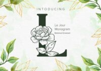 Le Jour Monogram Font - Featured Image