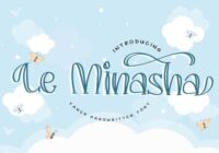 Le Minasha Font - Featured Image