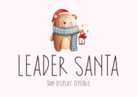 Leader Santa Font - Featured Image