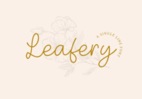 Leafery Font - Featured Image